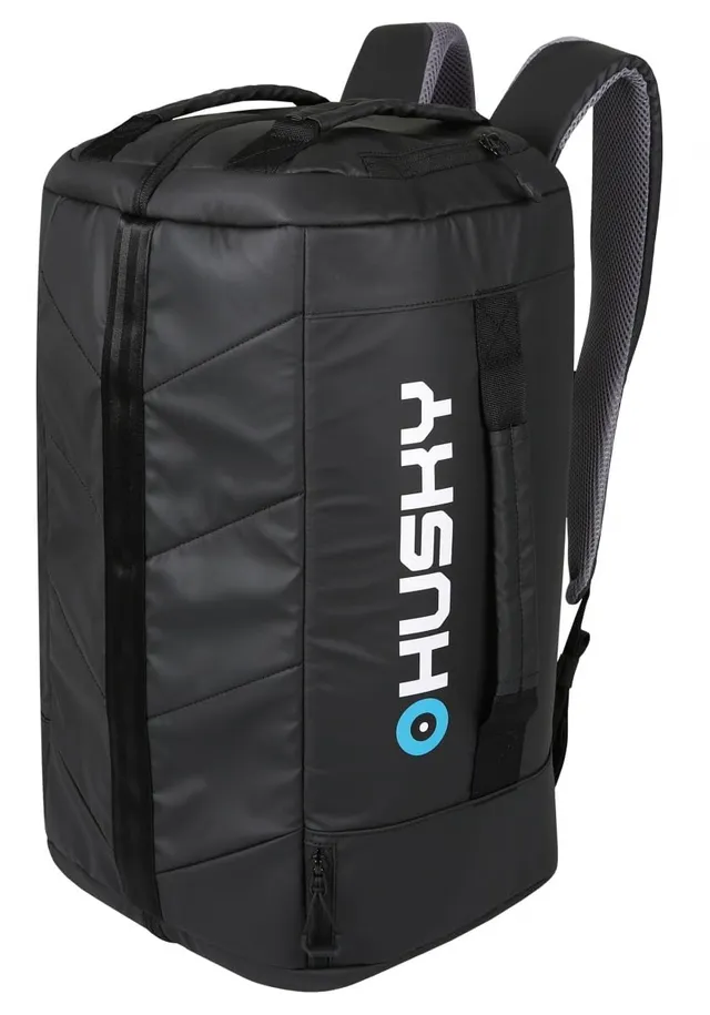 husky-trussel-reiserucksack-reisetasche-60-l-schwarz-wasserfest image 1