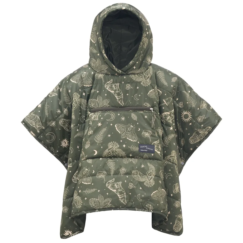 therm-a-rest-honcho-poncho-kids-decke-woodland image 1