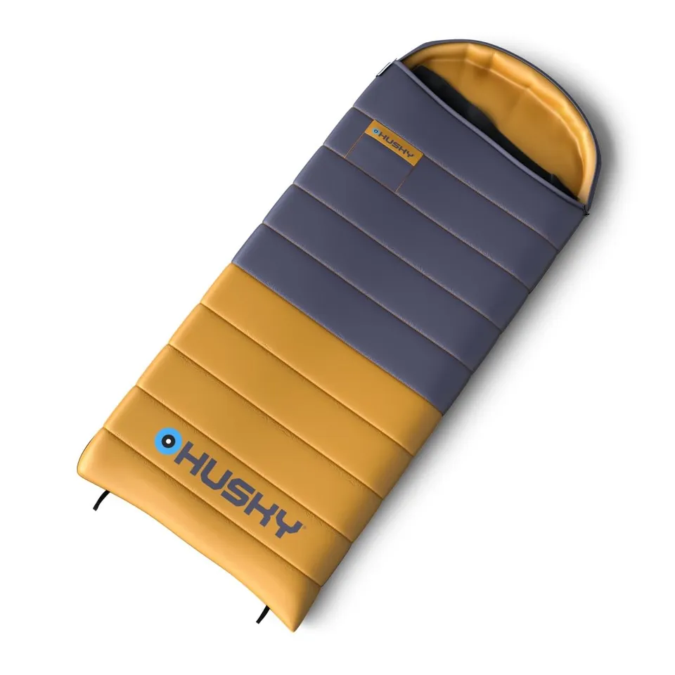husky-drafy-deckenschlafsack-25-c-blau-grau-220x85-cm image 1