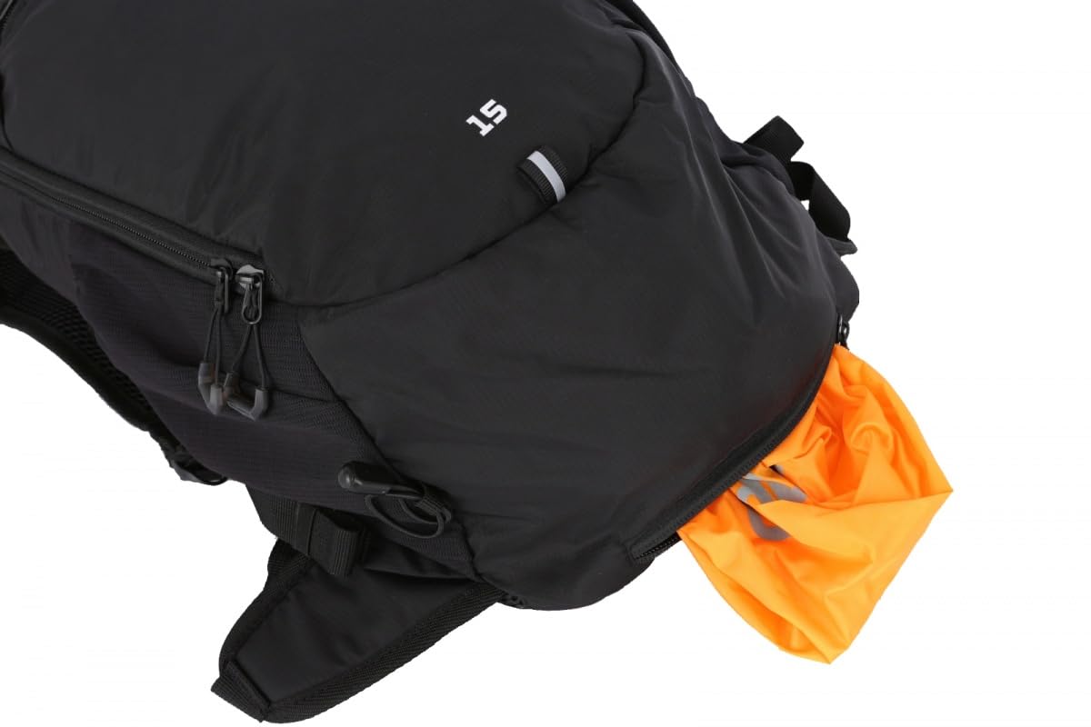 husky-peten-fahrradrucksack-15-l-schwarz-mit-regenh-lle image 7