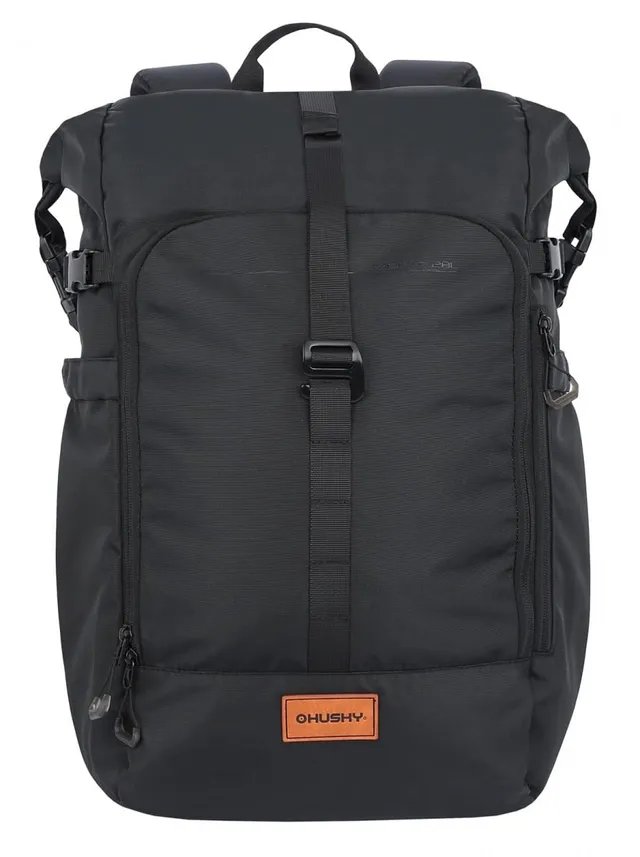 husky-moper-28l-city-rucksack-schwarz-recycelt image 1