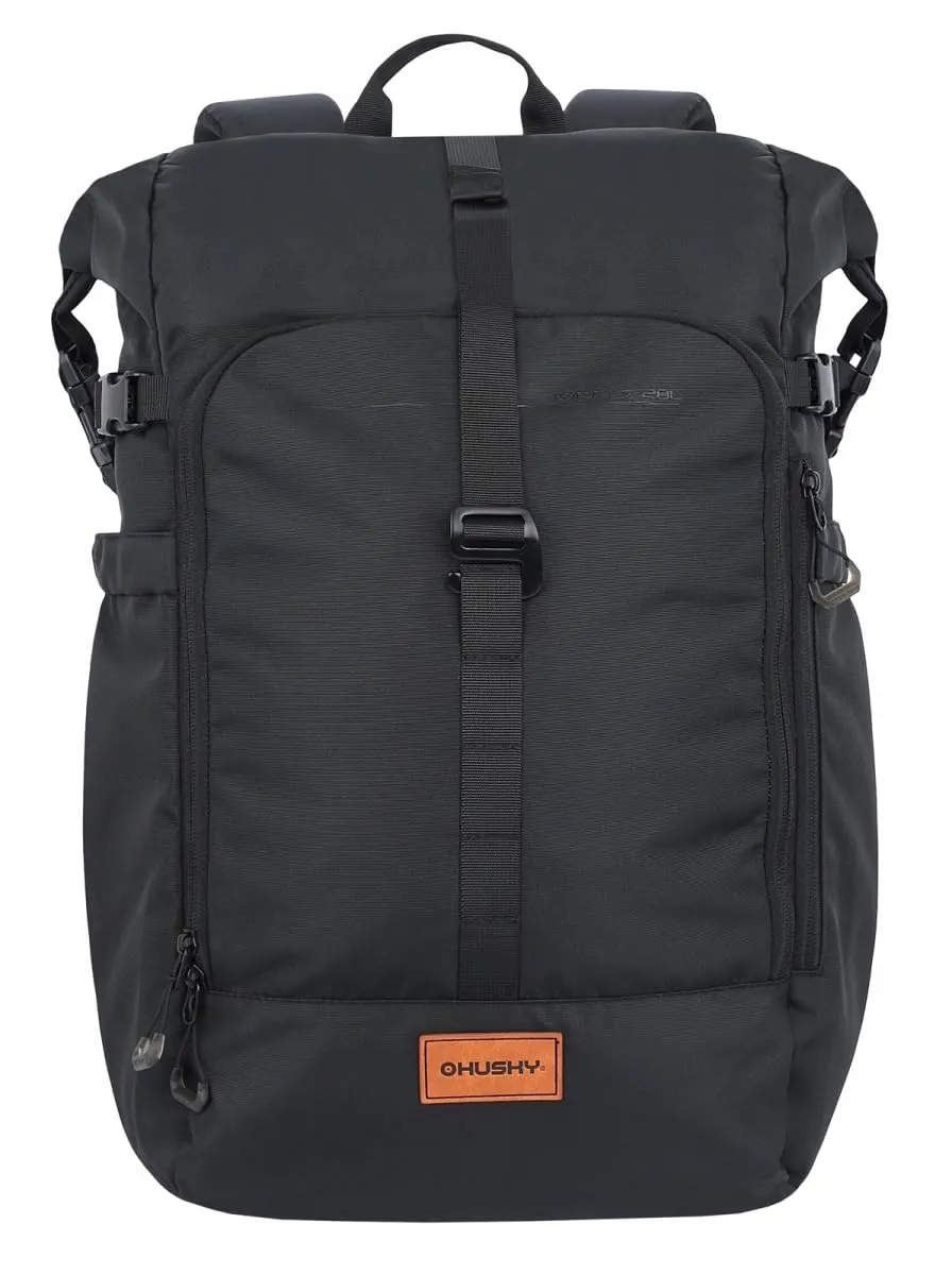 husky-moper-28l-city-rucksack-schwarz-recycelt image 1