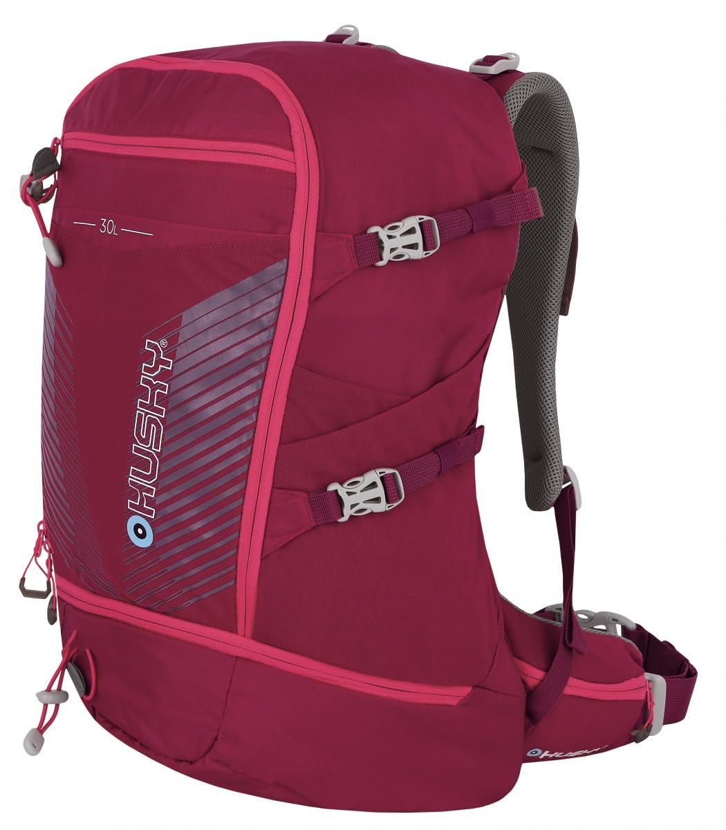 husky-cingy-30-l-wanderrucksack-magenta-regenh-lle image 3