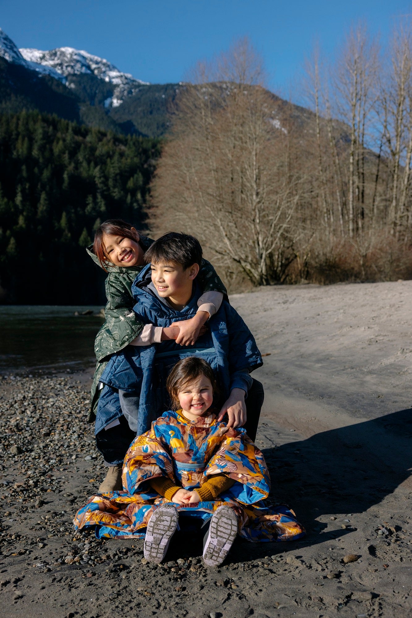 therm-a-rest-honcho-poncho-kids-decke-woodland image 7