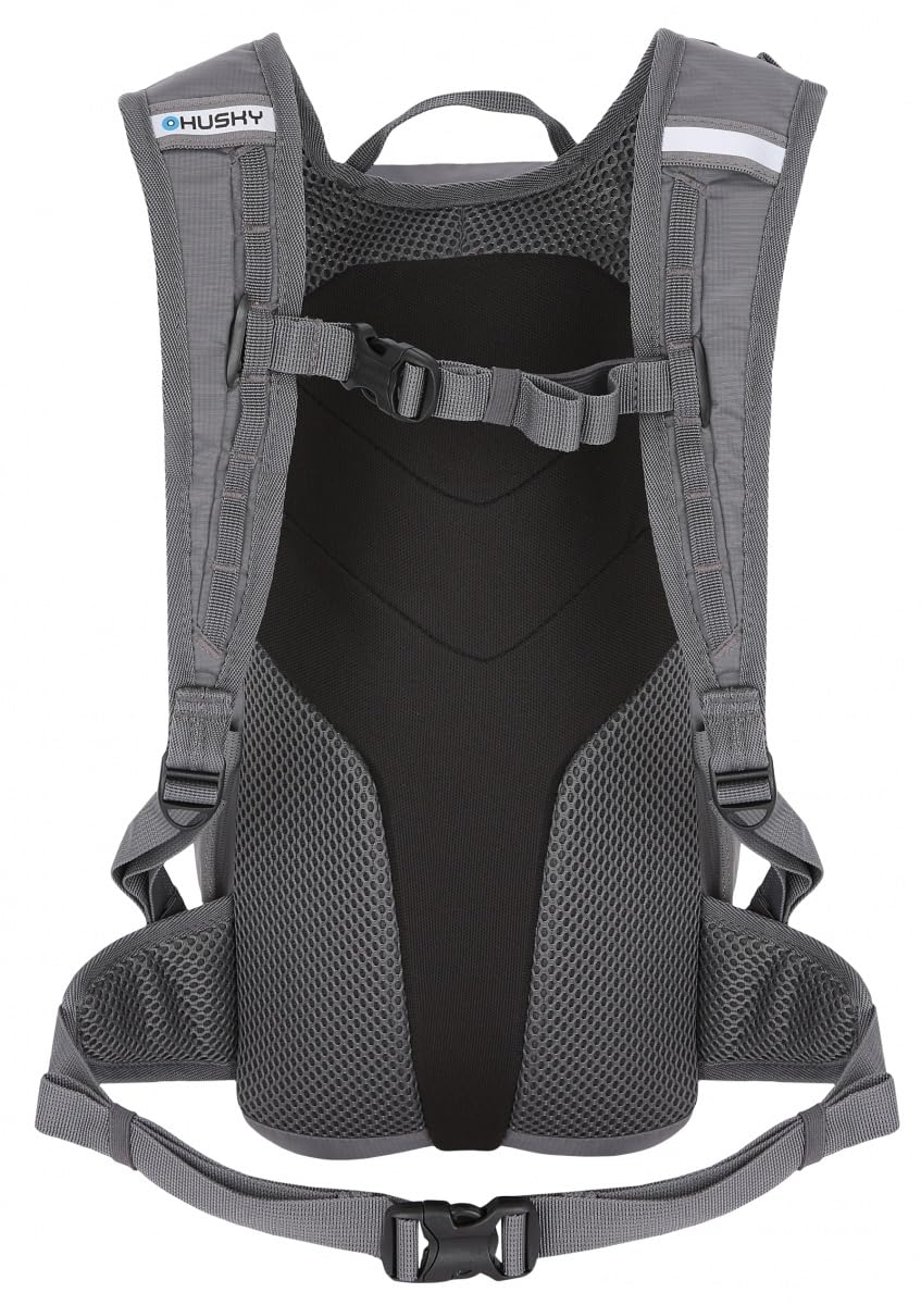 husky-peten-fahrradrucksack-10l-grau-wasserabweisend-regenh-lle image 2