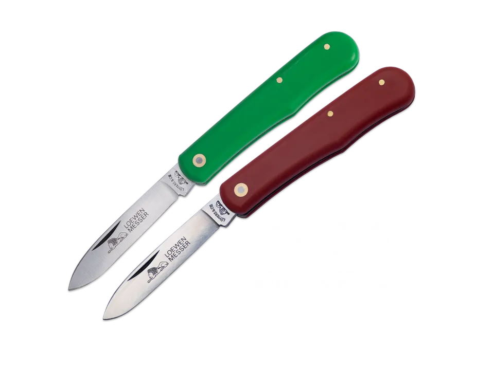 loewen-messer-mod-1145-taschenmesser-6-5-cm-gr-n-rostfrei image 1