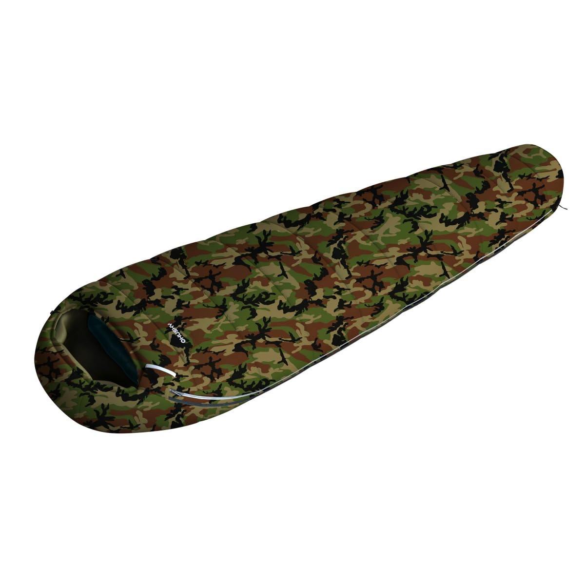 husky-junior-kinderschlafsack-camouflage-mumienschlafsack image 4