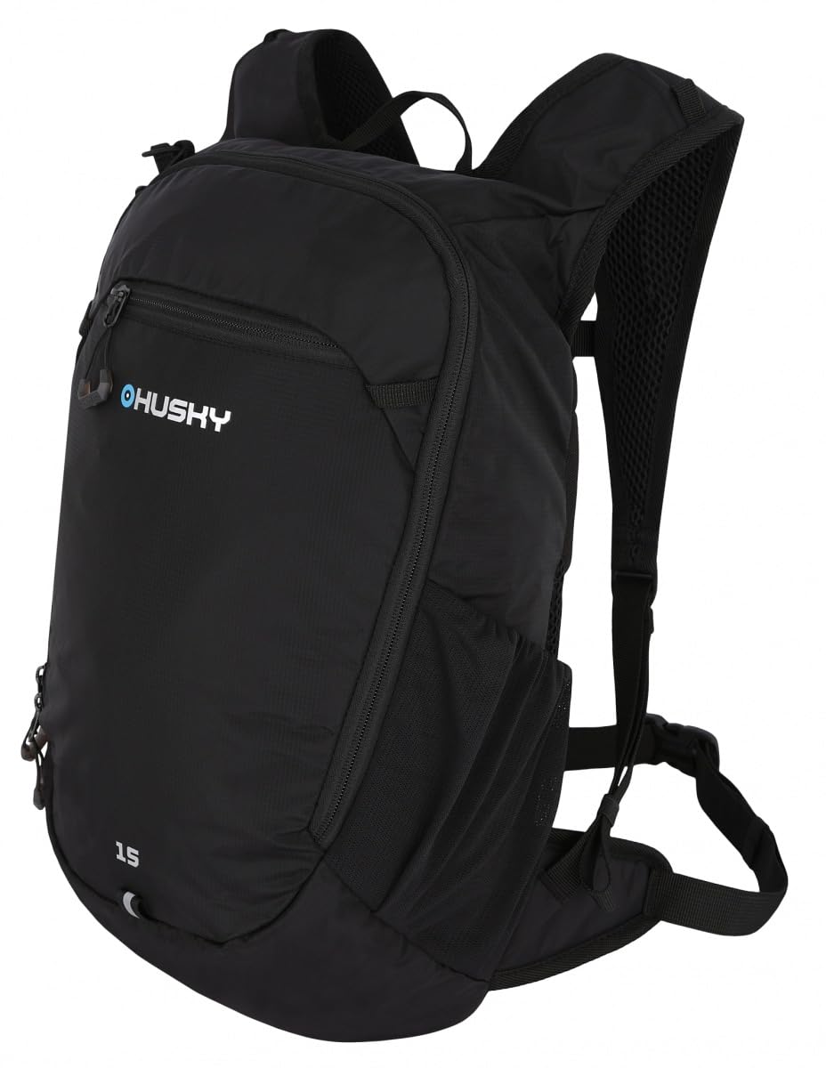 husky-peten-fahrradrucksack-15-l-schwarz-mit-regenh-lle image 2