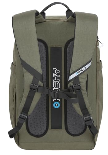 husky-sofer-city-rucksack-30l-gr-n-laptop-wasserabweisend image 8
