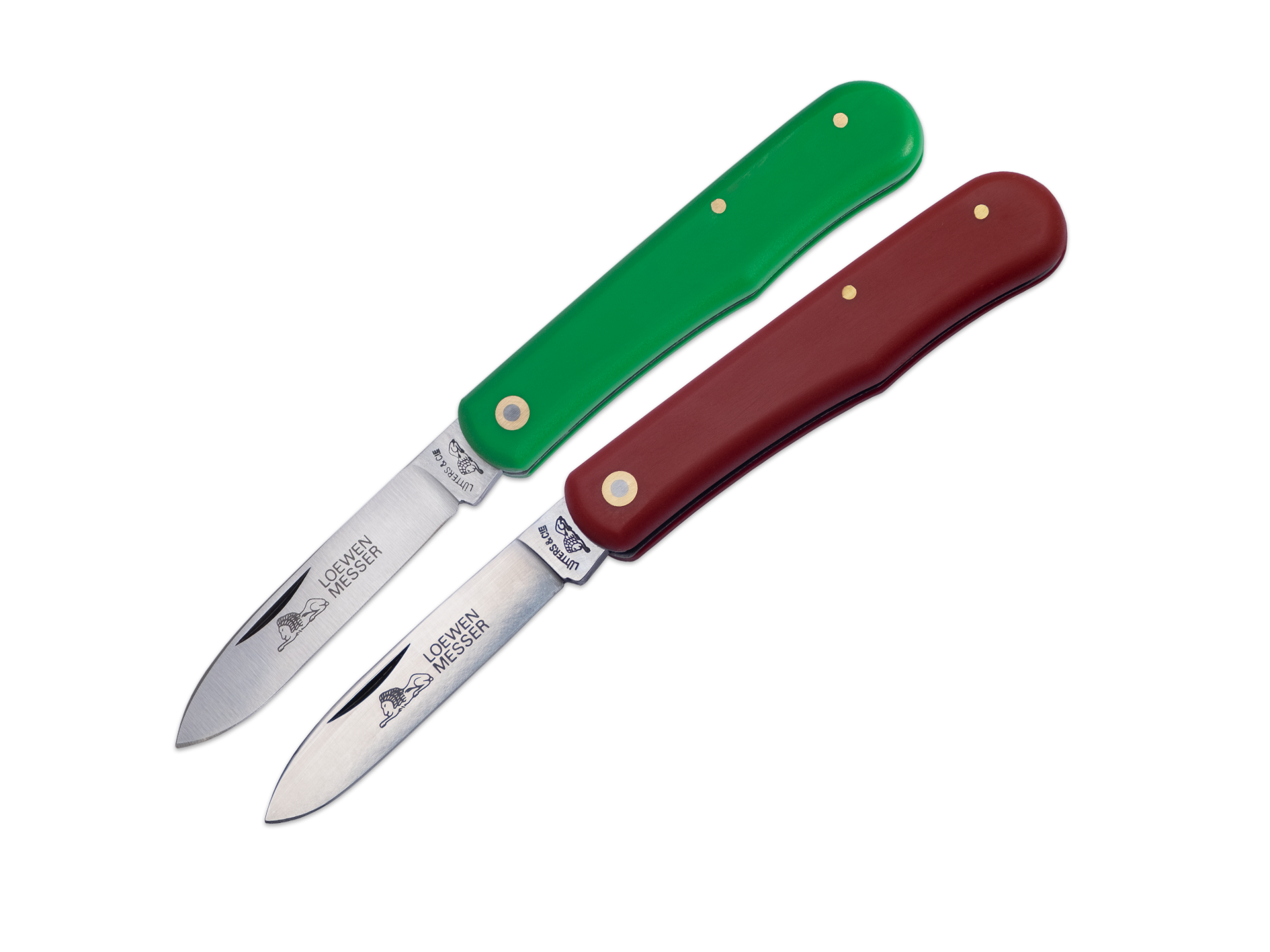 loewen-messer-mod-1145-taschenmesser-6-5-cm-gr-n-rostfrei image 1