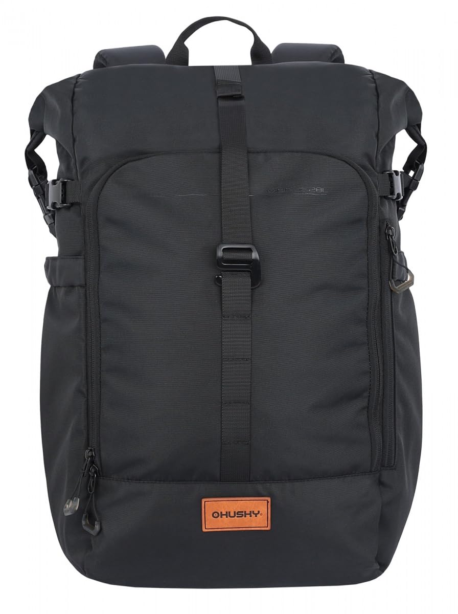 husky-moper-28l-city-rucksack-schwarz-recycelt image 1