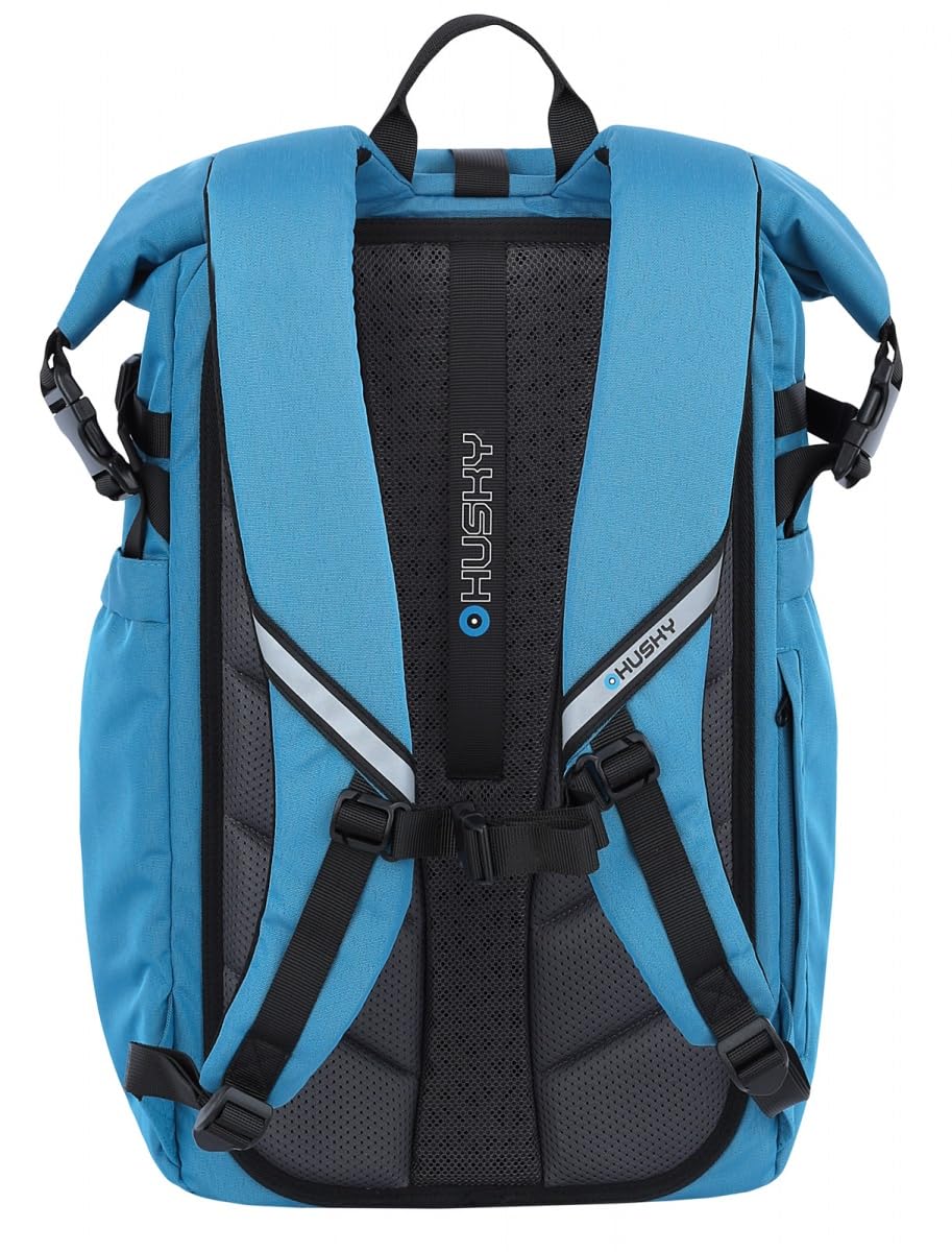 husky-moper-28-l-city-rucksack-hellblau-laptopfach image 2