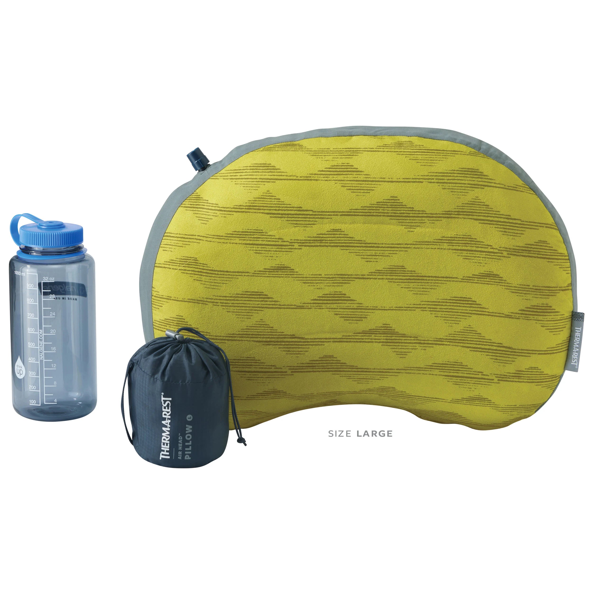 therm-a-rest-air-head-kissen-regular-gelb-camping image 4