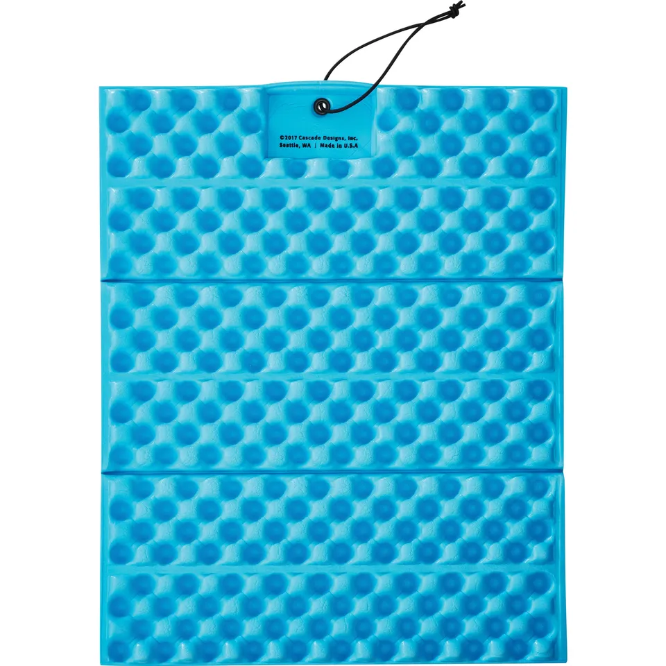 therm-a-rest-z-seat-sitzmatte-blau-silber-faltbar image 1