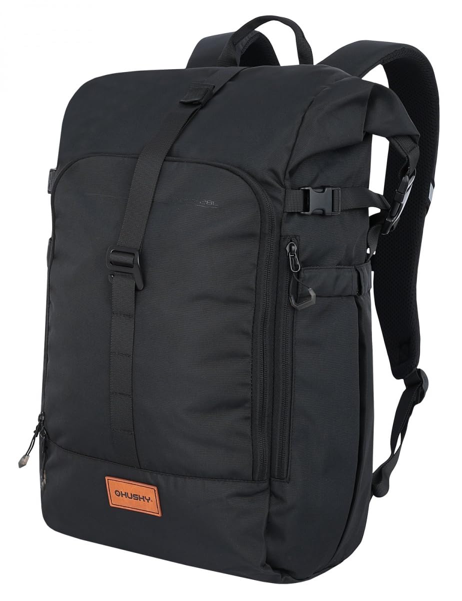 husky-moper-28l-city-rucksack-schwarz-recycelt image 3