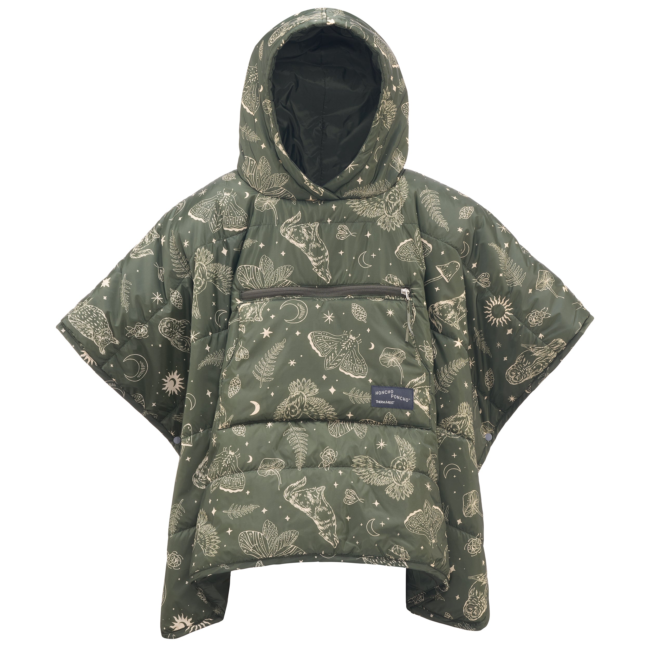 therm-a-rest-honcho-poncho-kids-decke-woodland image 1