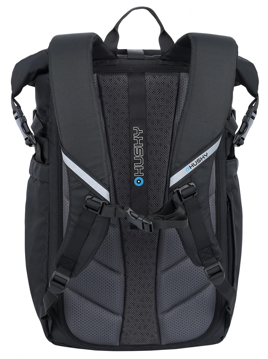 husky-moper-28l-city-rucksack-schwarz-recycelt image 2