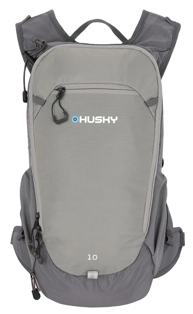 husky-peten-fahrradrucksack-10l-grau-wasserabweisend-regenh-lle image 1