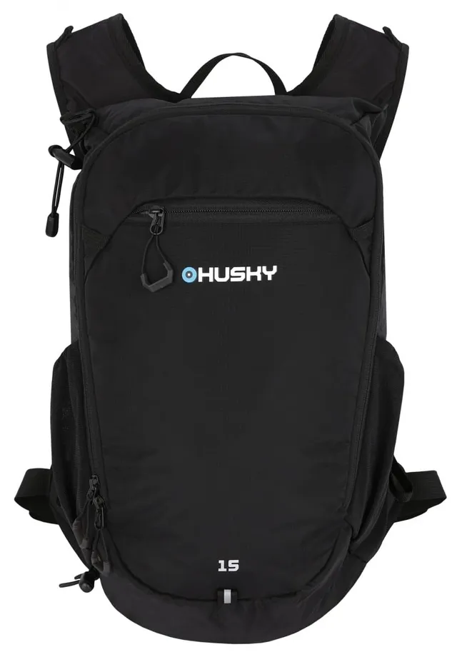 husky-peten-fahrradrucksack-15-l-schwarz-mit-regenh-lle image 1