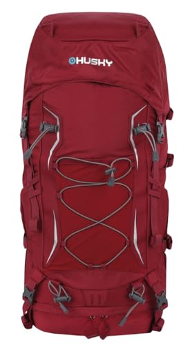 husky-ribon-60-l-trekkingrucksack-rot-schwarz-mit-regenh-lle image 7