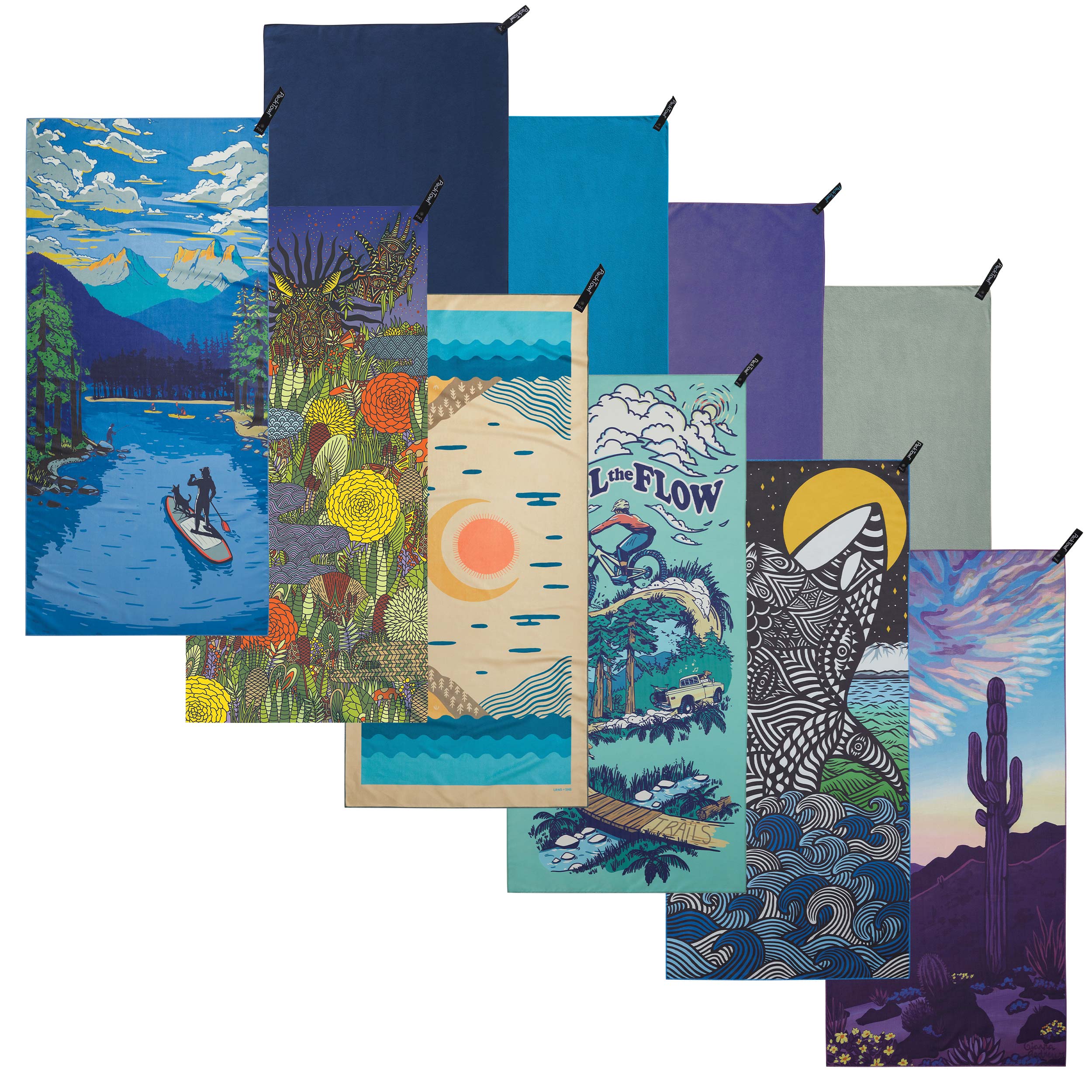 packtowl-personal-towel-mikrofaserhandtuch-orca-body image 1