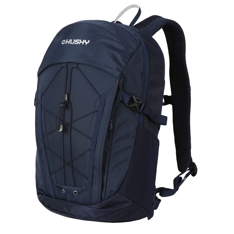 husky-nory-22l-rucksack-blau-mit-regenh-lle-stadt image 1