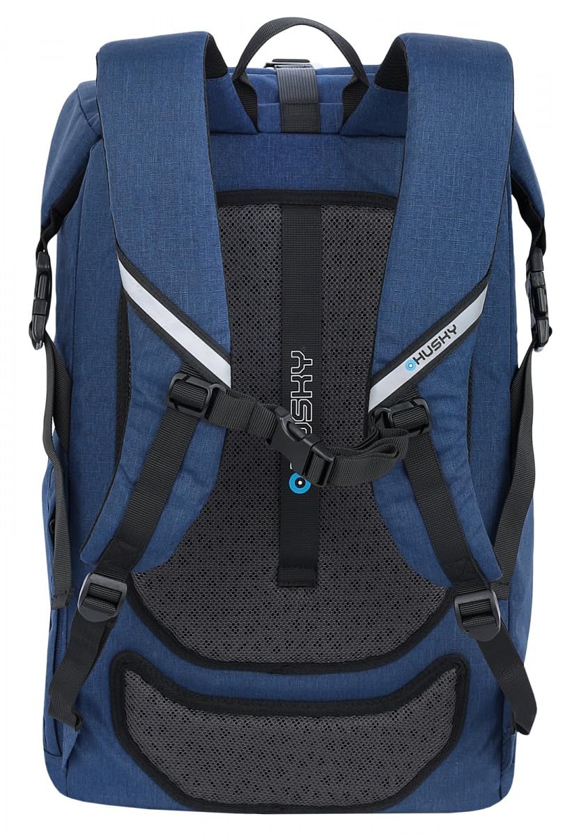 husky-shater-city-rucksack-23-l-dunkelblau-laptopfach image 2