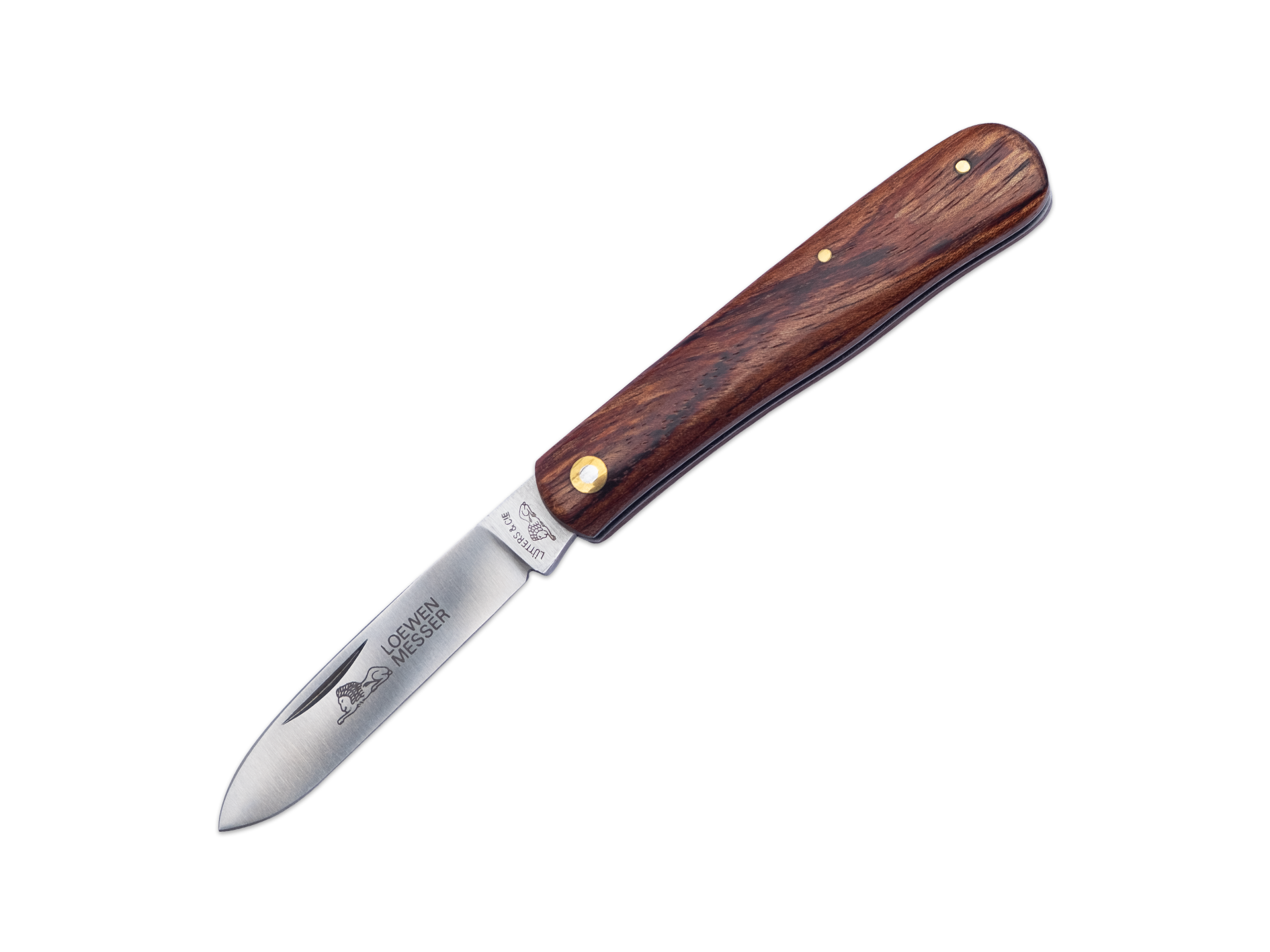 loewen-messer-taschenmesser-mod-1047-6-5-cm-bubinga-holz image 1