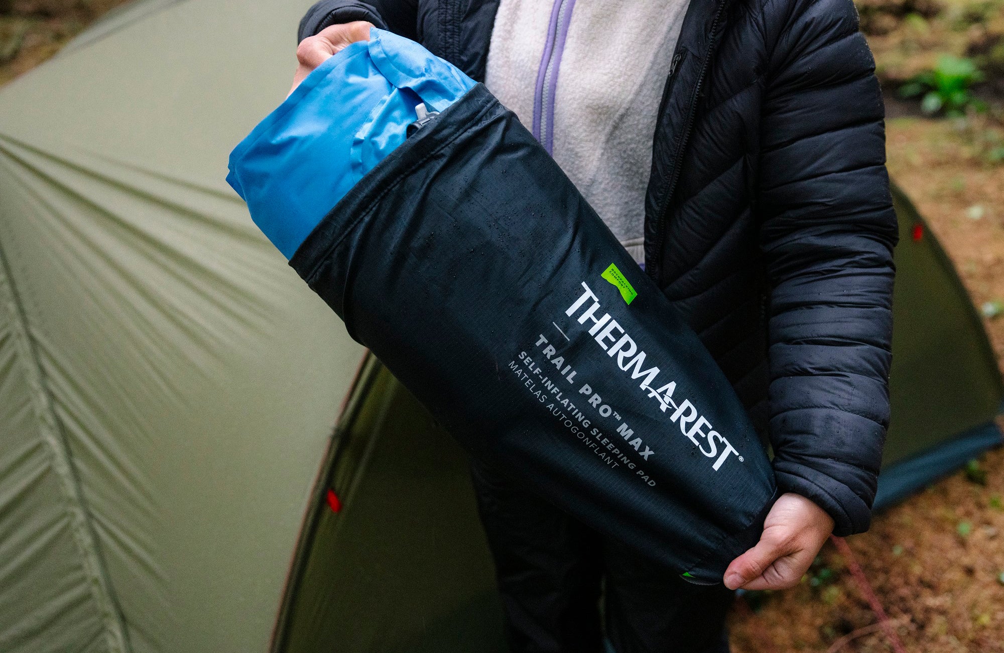 therm-a-rest-trail-pro-max-isomatte-regular-wide-selbstaufblasend image 5