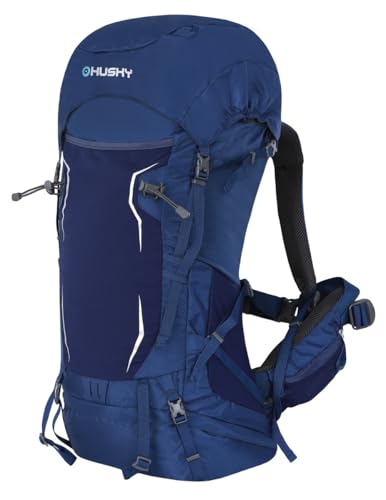 husky-rony-50-l-trekkingrucksack-blau-mit-regenh-lle image 6
