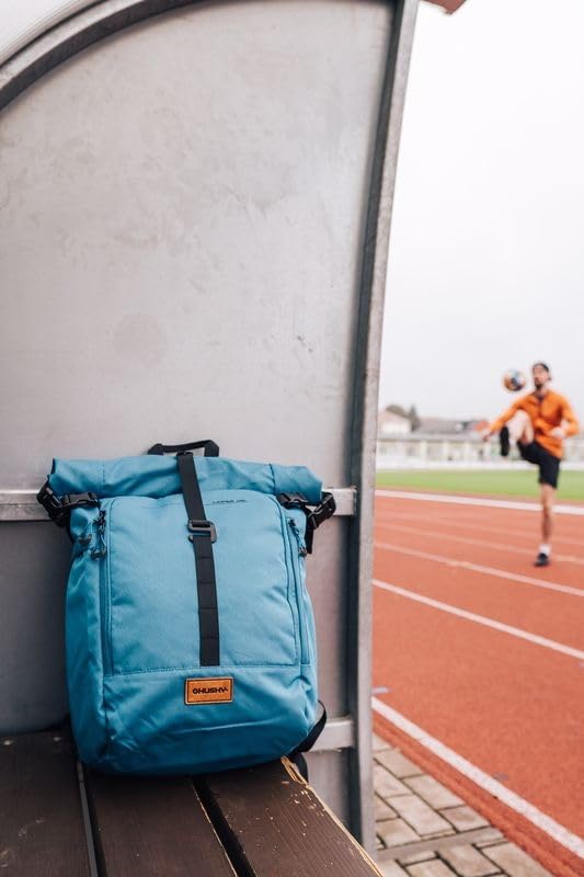 husky-moper-28-l-city-rucksack-hellblau-laptopfach image 8