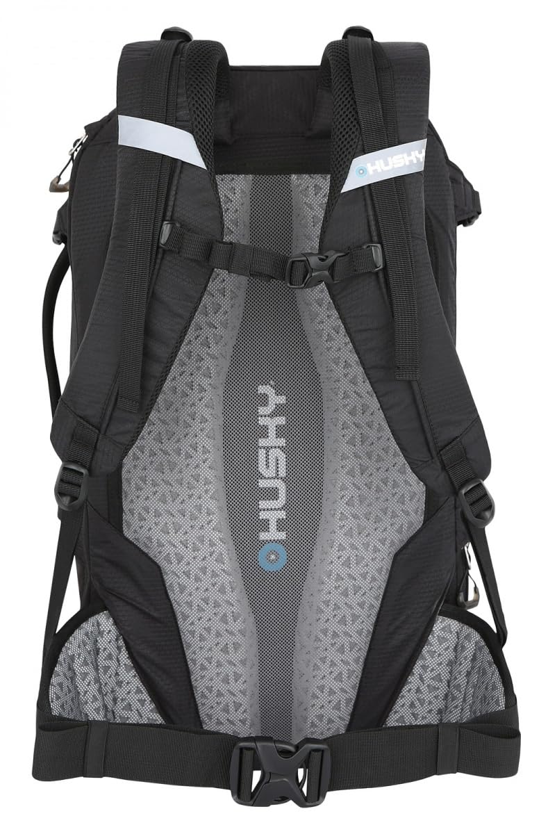 husky-campus-30l-trekkingrucksack-schwarz-mit-laptopfach-regenh-lle image 2
