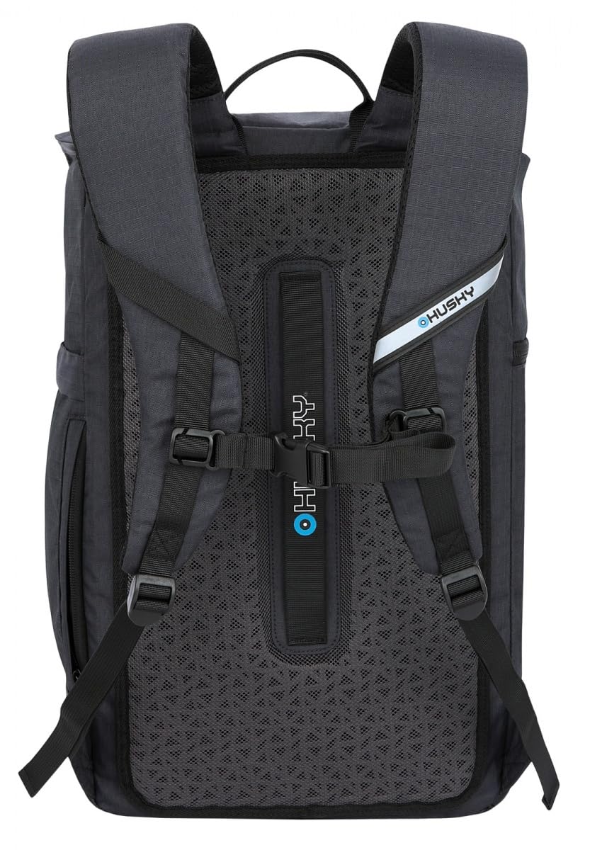 husky-robber-city-rucksack-25-l-schwarz-laptop image 2