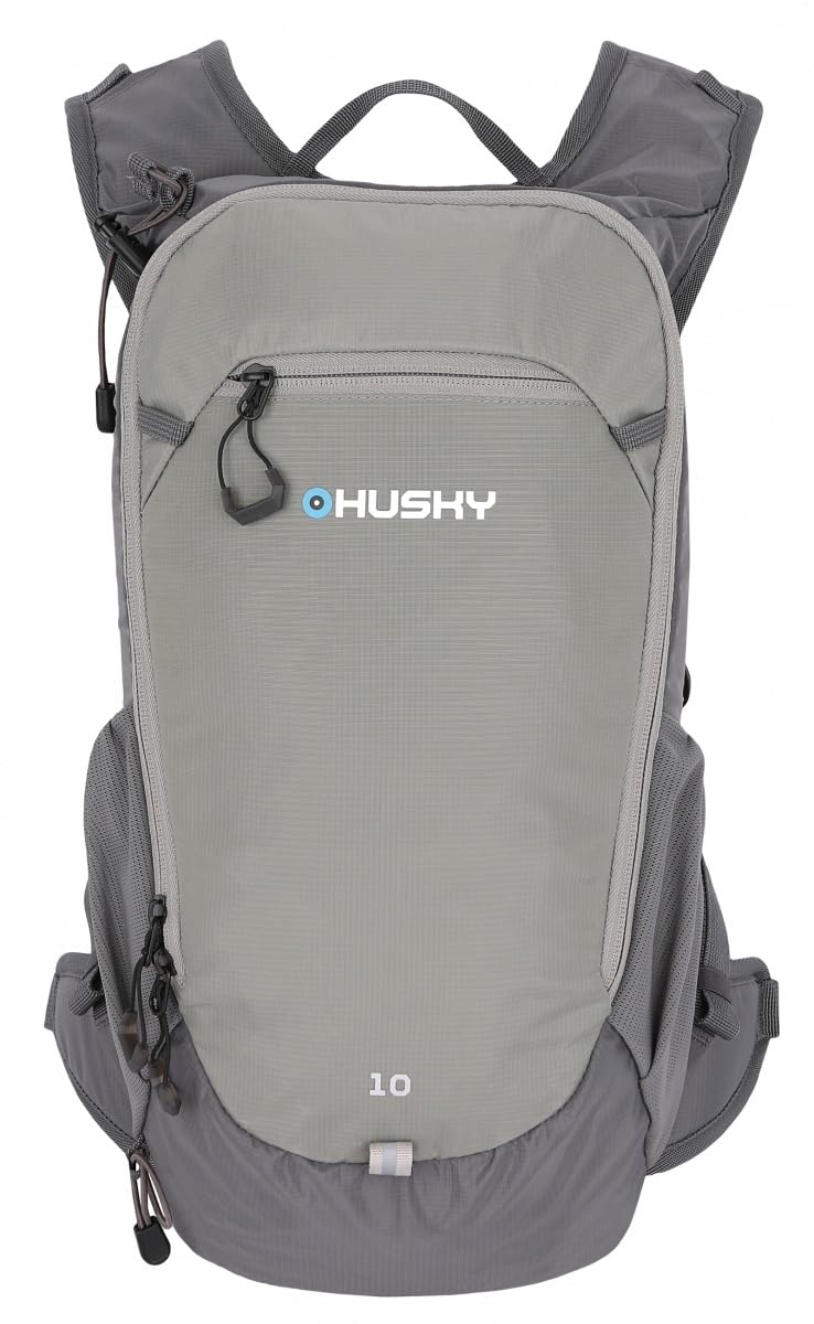 husky-peten-fahrradrucksack-10l-grau-wasserabweisend-regenh-lle image 1