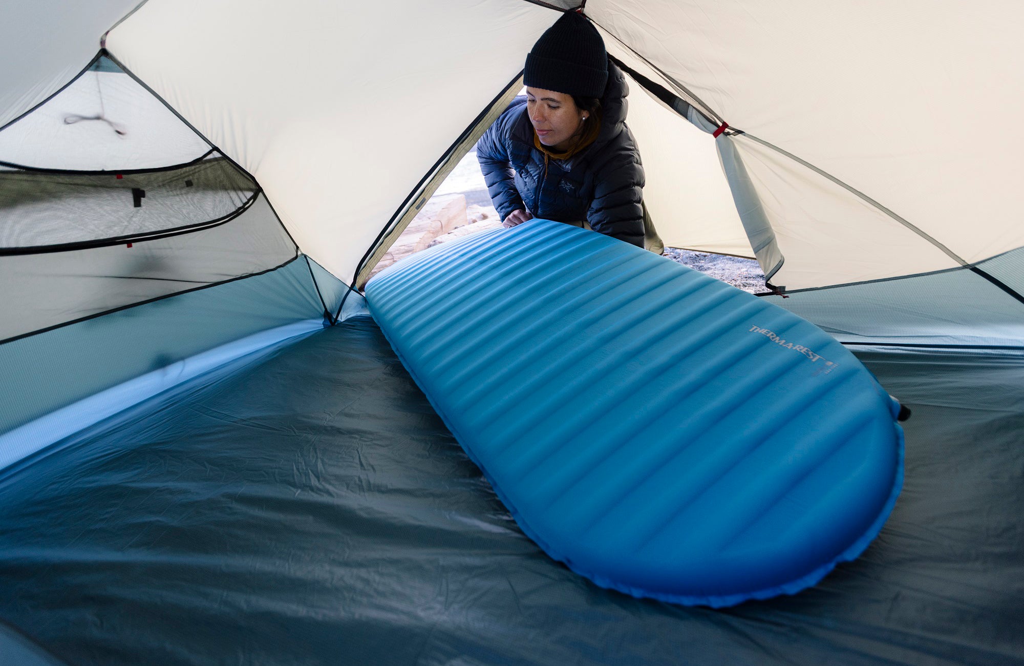therm-a-rest-trail-pro-isomatte-regular-selbstaufblasend image 6