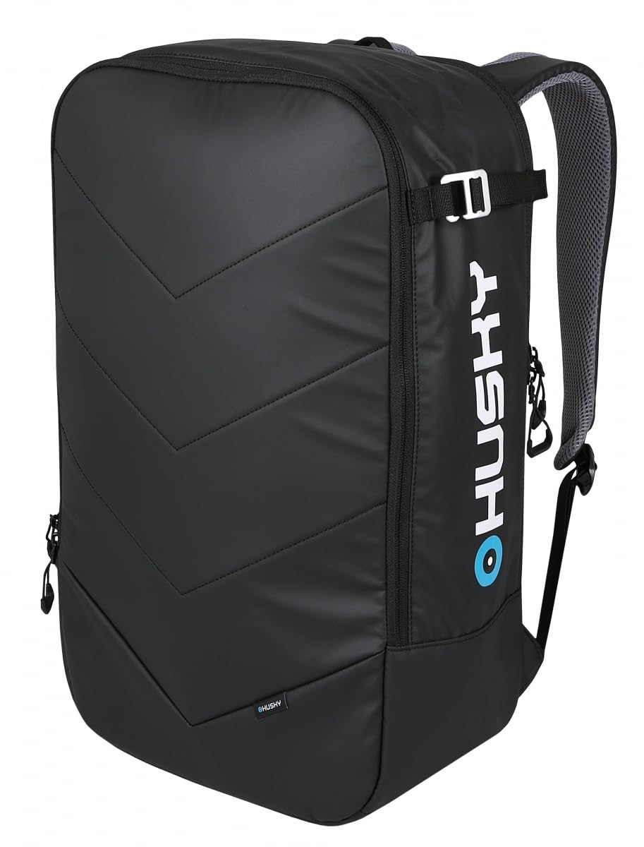 husky-truvel-reiserucksack-laptopfach-25-l-schwarz-wasserdicht image 1