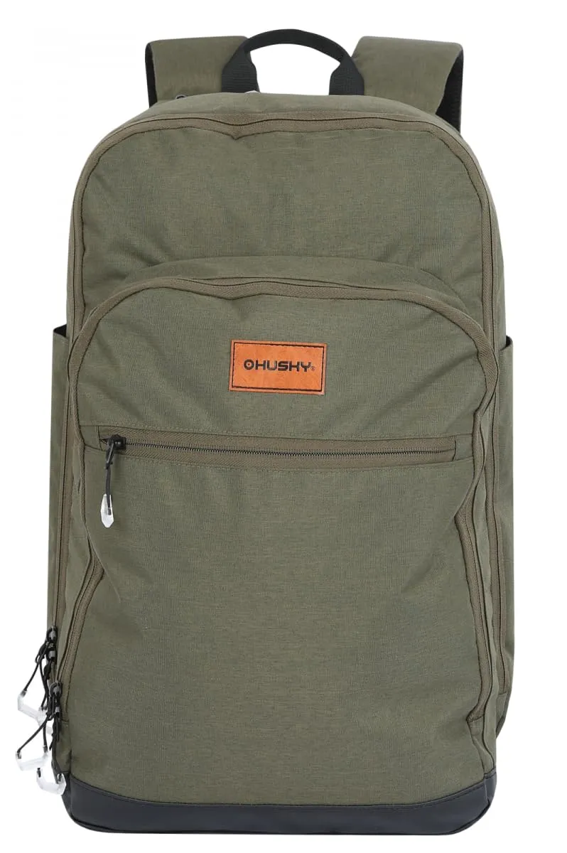 husky-sofer-city-rucksack-30l-gr-n-laptop-wasserabweisend image 1