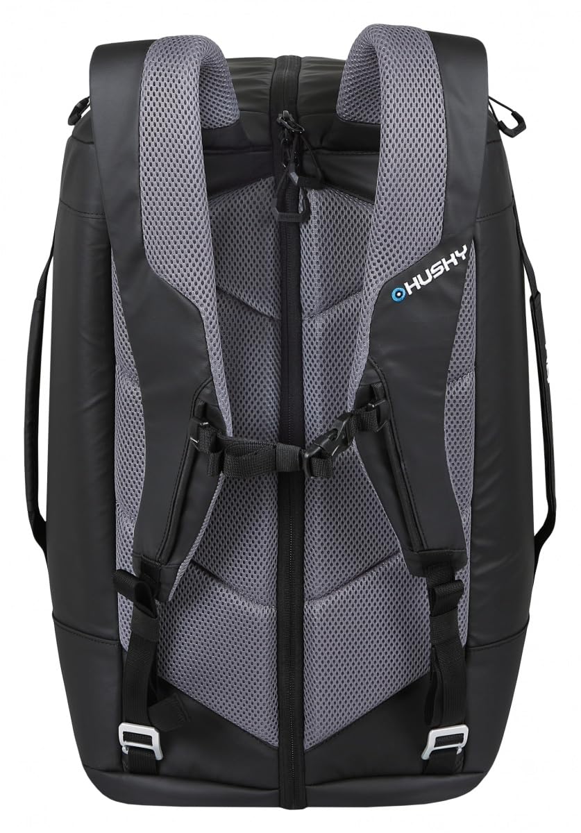 husky-trussel-reiserucksack-reisetasche-60-l-schwarz-wasserfest image 2