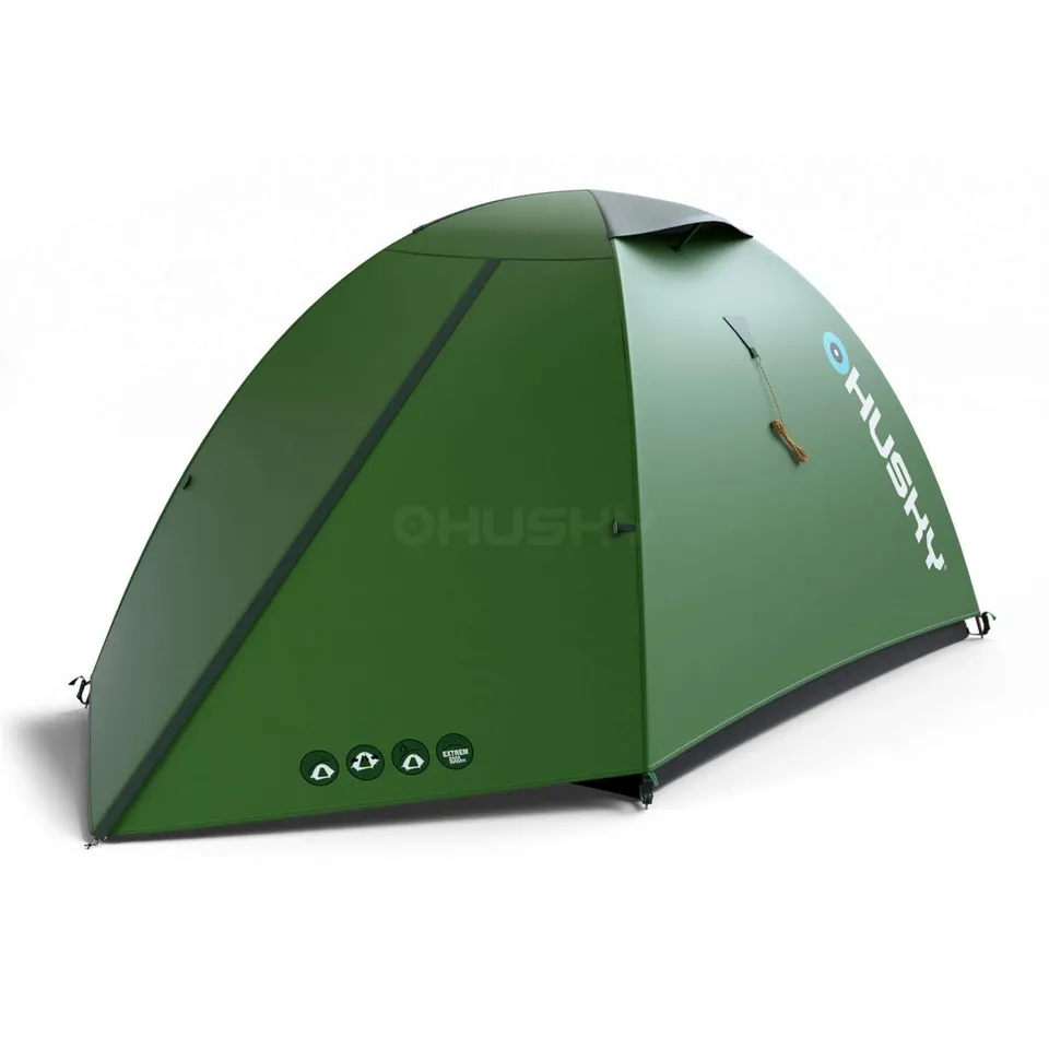husky-bret-2-kuppelzelt-2-personen-gr-n-doppelwandig image 1