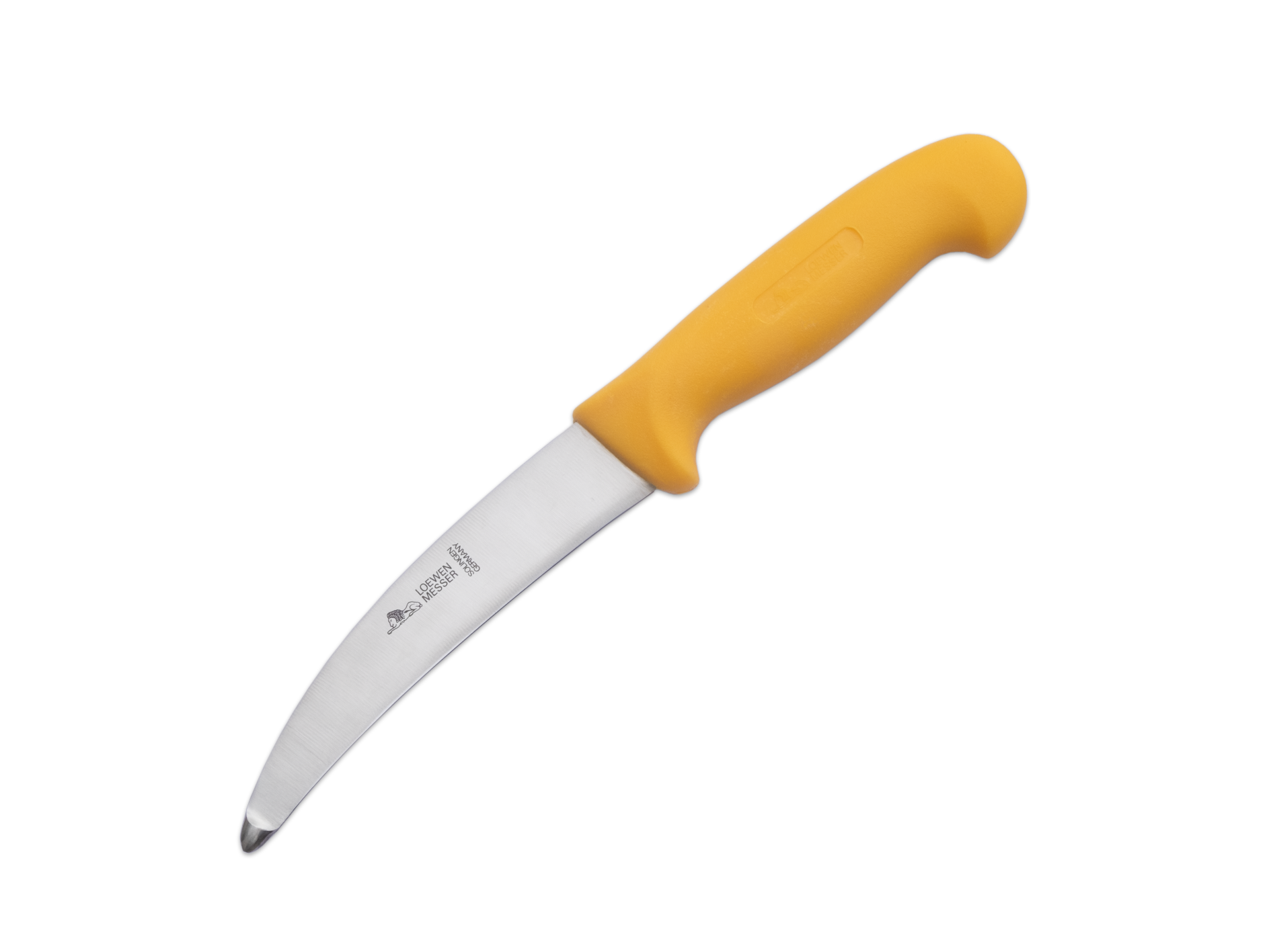 loewen-messer-arbeitsmesser-mod-865-lange-klinge-14-5-cm-gelb image 1