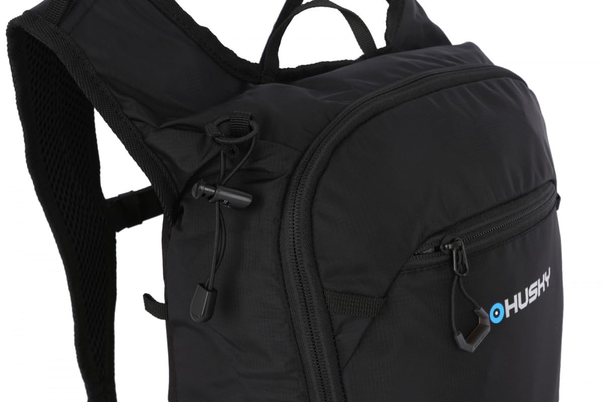 husky-peten-fahrradrucksack-15-l-schwarz-mit-regenh-lle image 5