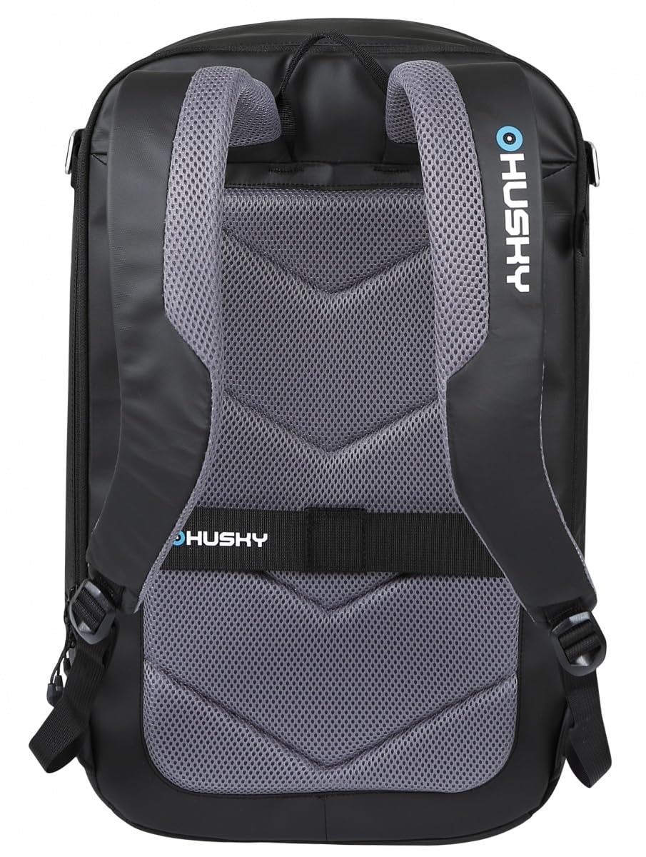 husky-truvel-reiserucksack-laptopfach-25-l-schwarz-wasserdicht image 2