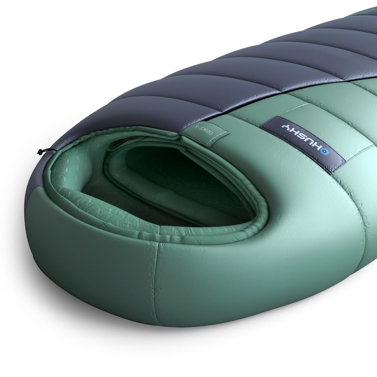husky-espace-mumienschlafsack-blau-mint-6-c-3-jahreszeiten image 3